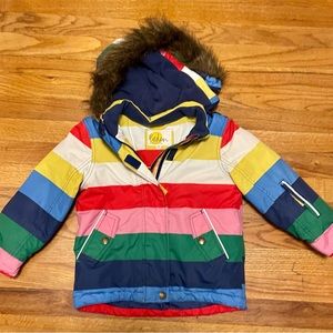 Mini Boden Kids Winter Coat, 4-5, small, 110 cm